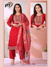 Shilpa Vol 2 By Pt Vertical Plan Surat Kurti With Bottom Dupatta Wholesale Market